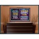 WISDOM OF THE WORLD IS FOOLISHNESS   Christian Quote Frame   (GWOVERCOMER9077)   