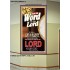 THE WORD OF THE LORD   Bible Verses  Picture Frame Gift   (GWOVERCOMER9112)   "44X62"