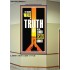 WALK IN THE TRUTH   Large Framed Scripture Wall Art   (GWOVERCOMER9121)   "44X62"