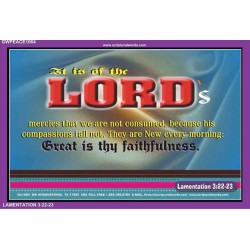 GREAT IS THY FAITHFULNESS   Framed Art Prints   (GWPEACE1064)   