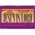 JESUS IS LORD   Bible Verses Framed Art Prints   (GWPEACE1073)   "14x12"