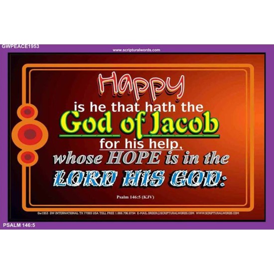 GOD OF JACOB   Religious Art   (GWPEACE1953)   