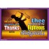 GIVE THANKS UNTO   Framed Lobby Wall Decoration   (GWPEACE3324)   "14x12"