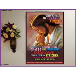 THE NEW MAN   Contemporary Christian Paintings Frame   (GWPEACE5154)   