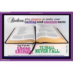 YOUR CALLING   Frame Bible Verses Online   (GWPEACE3572)   