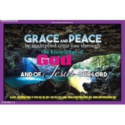 GRACE AND PEACE   Bible Verse Framed Art   (GWPEACE4195)   