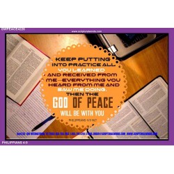 GOD OF PEACE   Scriptural Prints   (GWPEACE4226)   