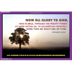 ALL GLORY TO GOD   Art & Wall Dcor   (GWPEACE4231)   