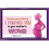 I FORMED YOU IN YOUR MOTHERS WOMB   Bible Verse Frame Online   (GWPEACE4259)   "14x12"