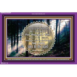 I WILL RISE AGAIN   Custom Framed Scripture Art   (GWPEACE4397)   