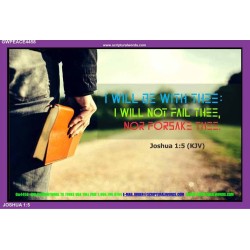 I WILL NOT FAIL THEE   Frame Bible Verse Online   (GWPEACE4458)   