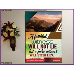A JUST MAN SHALL RISE   Framed Bible Verse   (GWPEACE8967)   