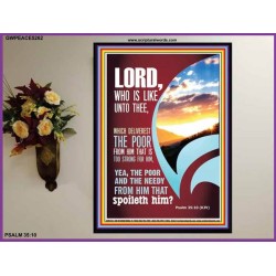WISDOM OF THE WORLD IS FOOLISHNESS   Christian Quote Frame   (GWPEACE9077)   