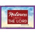 HOLINESS   Framed Lobby Wall Decoration   (GWPEACE5479)   "14x12"