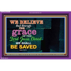 GRACE OF THE LORD JESUS   Custom Framed Bible Verse   (GWPEACE6498)   