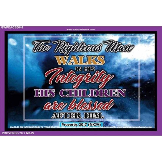 INTEGRITY   Kitchen Wall Art   (GWPEACE6644)   