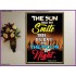 THE SUN SHALL NOT SMITE THEE   Scripture Signs Prints   (GWPEACE6658)   "12X14"