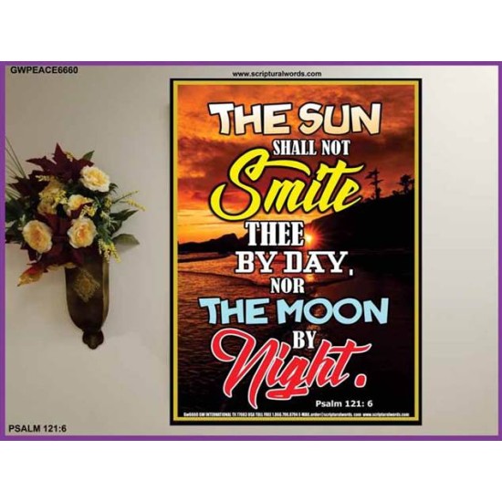 THE SUN SHALL NOT SMITE THEE   Scripture Signs Prints   (GWPEACE6660)   