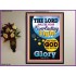 YOUR GOD WILL BE YOUR GLORY   Custom Bible Verses Poster   (GWPEACE7248)   "12X14"
