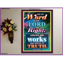 WORD OF THE LORD   Bible Verses Poster   (GWPEACE7370)   