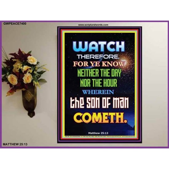 THE SON OF MAN   Inspirational Bible Verses Poster   (GWPEACE7400)   