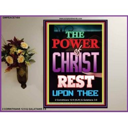 THE POWER OF CHRIST   Bible Verse Poster   (GWPEACE7404)   