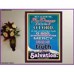 THE TRUTH OF YOUR SALVATION   Bible Verse Poster for Home Online   (GWPEACE7444)   