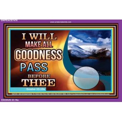 GOODNESS   Bible Verses Frame for Home Online   (GWPEACE7476)   