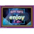 HAPPY PEOPLE ALWAYS ENJOY LIFE   Large Wall Accents & Wall Decor   (GWPEACE7521)   "14x12"