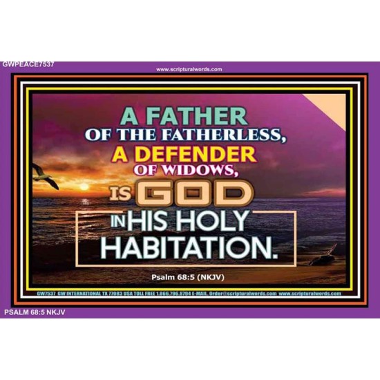 GOD OUR FATHER   Custom Biblical Paintings   (GWPEACE7537)   