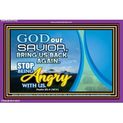 GOD OUR SAVOUR   Custom Christian Artwork Frame   (GWPEACE7542)   