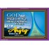 GOD OUR SAVOUR   Custom Christian Artwork Frame   (GWPEACE7542)   "14x12"