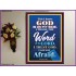 WORD OF THE LORD   Christian Quote Poster   (GWPEACE7552)   "12X14"