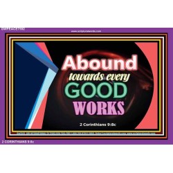 GOOD WORKS   Printable Bible Verses to Framed   (GWPEACE7592)   