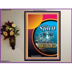 THE SPIRIT OF LIFE   Bible Verses Poster for Home Online   (GWPEACE7787)   