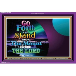 GO FORTH   Bible Verse Frame Art Prints   (GWPEACE7789)   