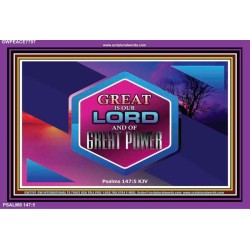 GREAT IS OUR GOD   Scriptural Wall Art   (GWPEACE7797)   