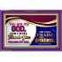 YOU ARE MY GOD   Contemporary Christian Wall Art Acrylic Glass frame   (GWPEACE7909)   "14x12"