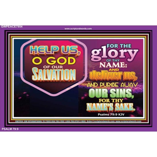 GODS GLORY   Framed Art Work   (GWPEACE7954)   