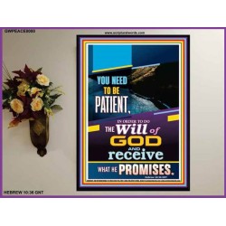 THE WILL OF GOD   Bible Scriptures on Love Poster   (GWPEACE8000)   