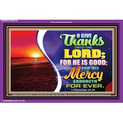 GIVE THANKS   Bible Verse Frame Online   (GWPEACE8210)   