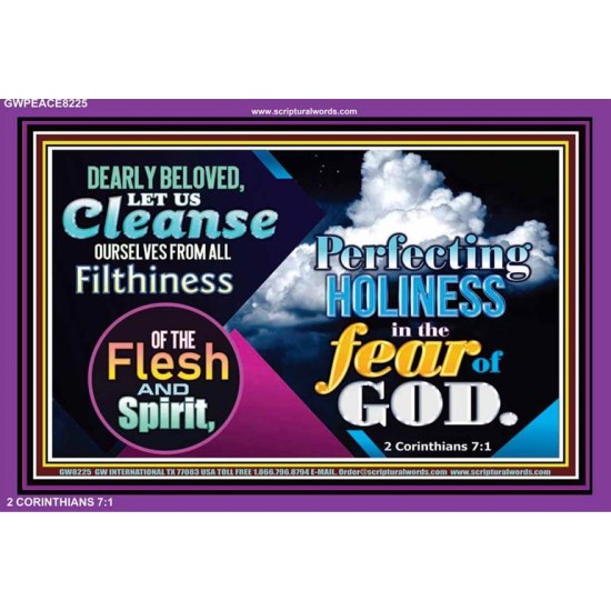 HOLINESS   Framed Lobby Wall Decoration   (GWPEACE8225)   