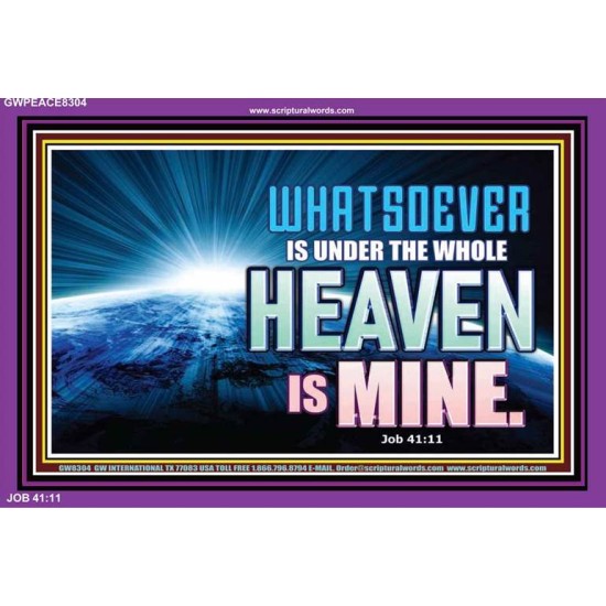 HEAVEN   Framed Sitting Room Wall Decoration   (GWPEACE8304)   