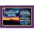 GREAT THINGS   Framed Bible Verses Online   (GWPEACE8341)   "14x12"