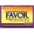 IN HIS FAVOR IS LIFE   Custom Art and Wall Dcor   (GWPEACE835)   "14x12"