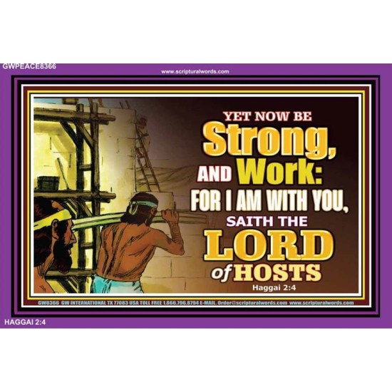 I AM WITH YOU   Scriptural Wall Art   (GWPEACE8366)   