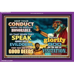 GLORIFY GOD   Scripture Framed    (GWPEACE8376)   