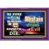 ABSTAIN FROM EVIL   Affordable Wall Art   (GWPEACE8389)   "14x12"
