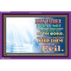 HOLY FATHER   Custom Contemporary Christian Wall Art   (GWPEACE8396)   