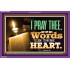 GODS WORD IN OUR HEART   Art & Dcor Frame   (GWPEACE8425)   "14x12"